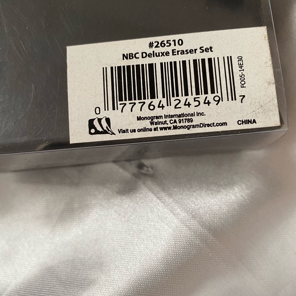 Comic Con Nightmare Before Christmas Erasers - image 2